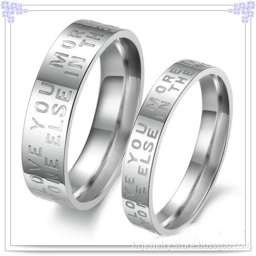 Stainless Steel Lovers Jewelry Fashion Ring (HR3583)